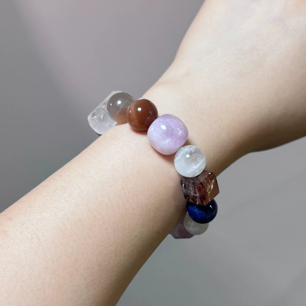Multi Gemstone Bead Bracelet