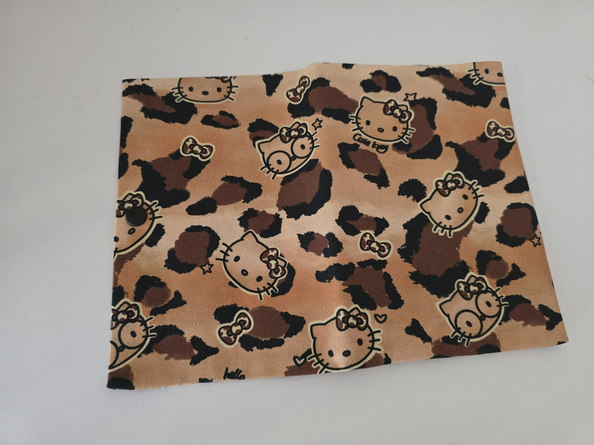 Leopard Hello Kitty Tissue Holder Pouch