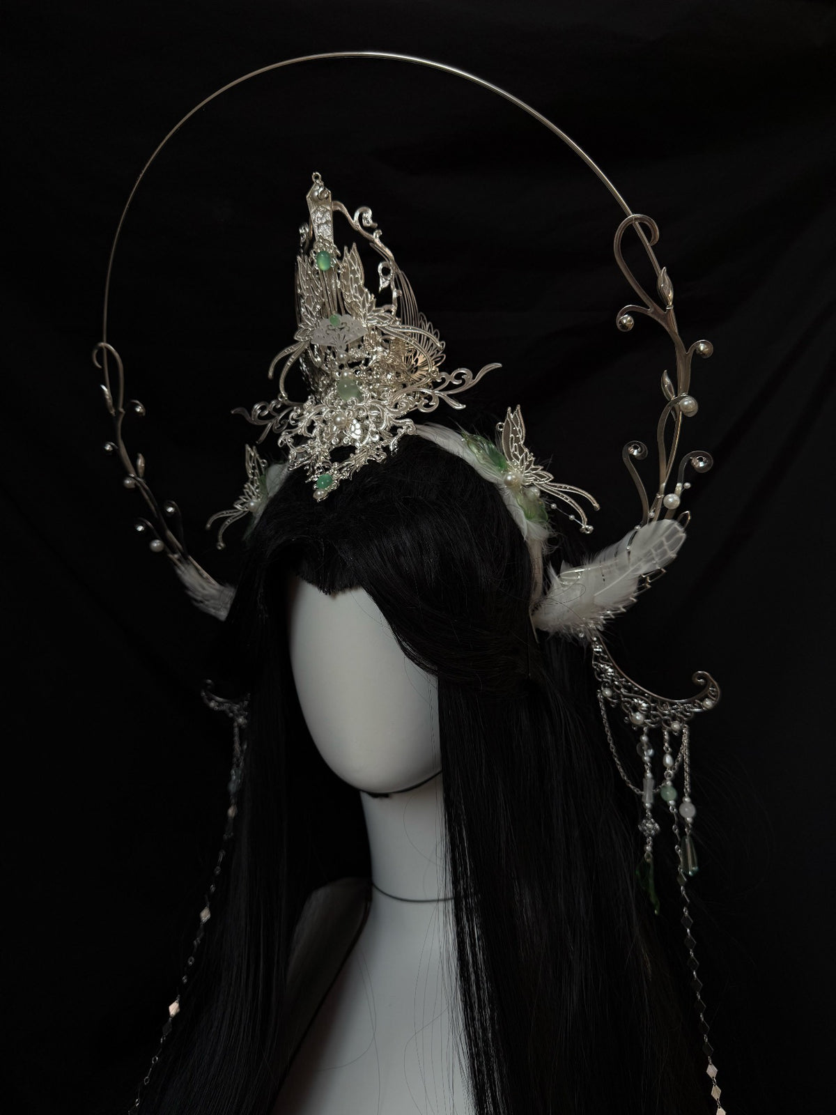Shen Qingqiu Cosplay Crown with Veil