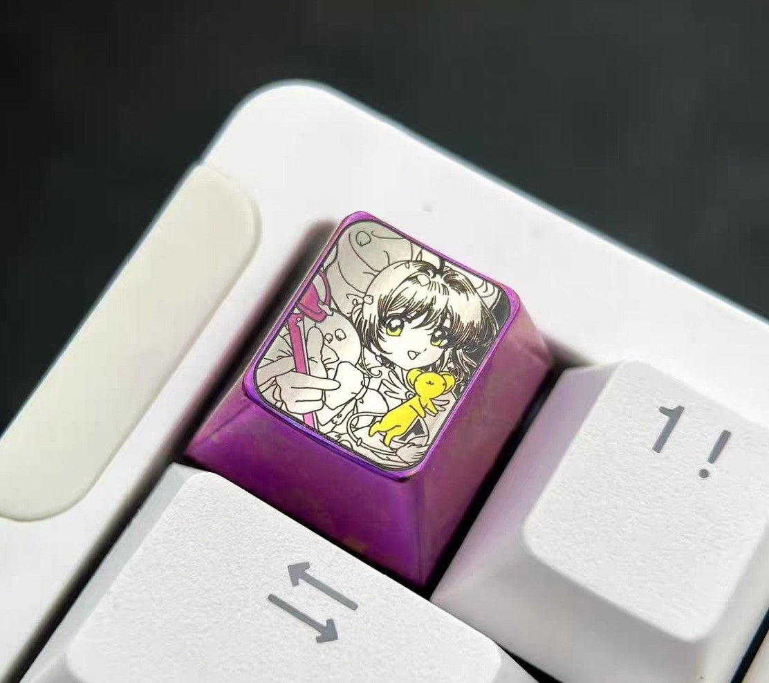 Titanium Alloy Cardcaptor Sakura Keycap