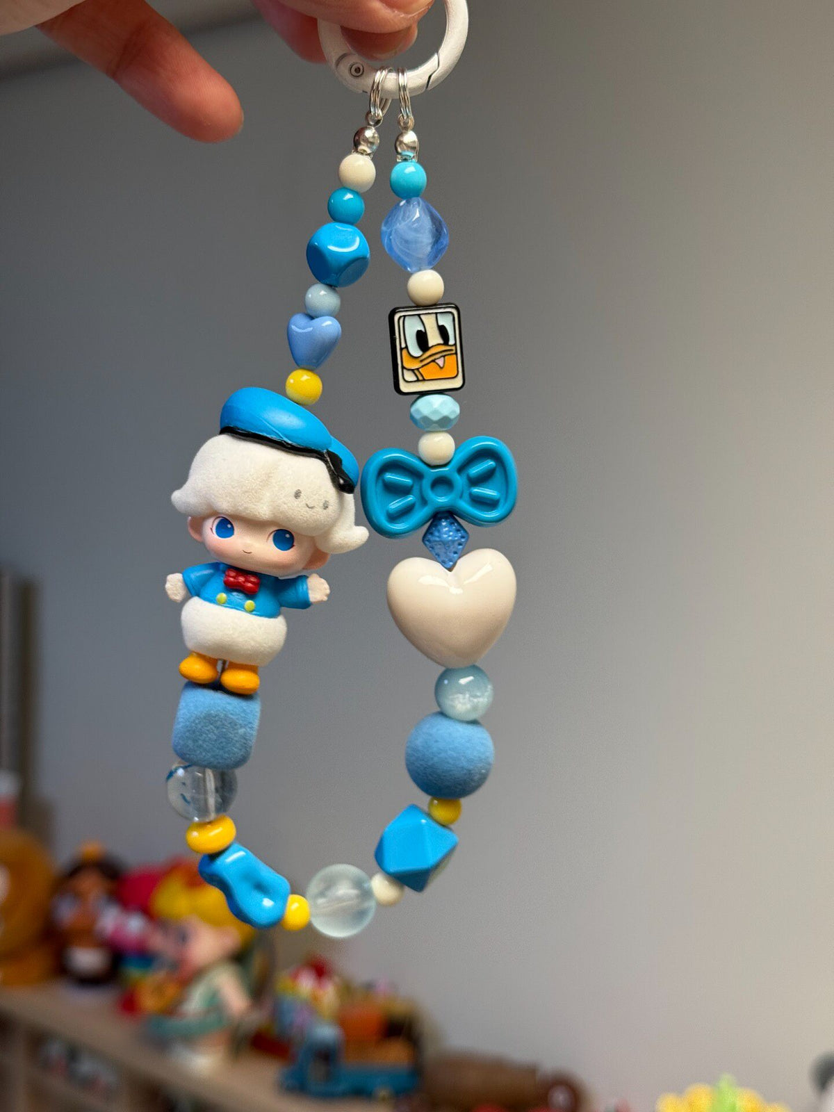 Dimoo Sailor Doll Beaded Phone Chain