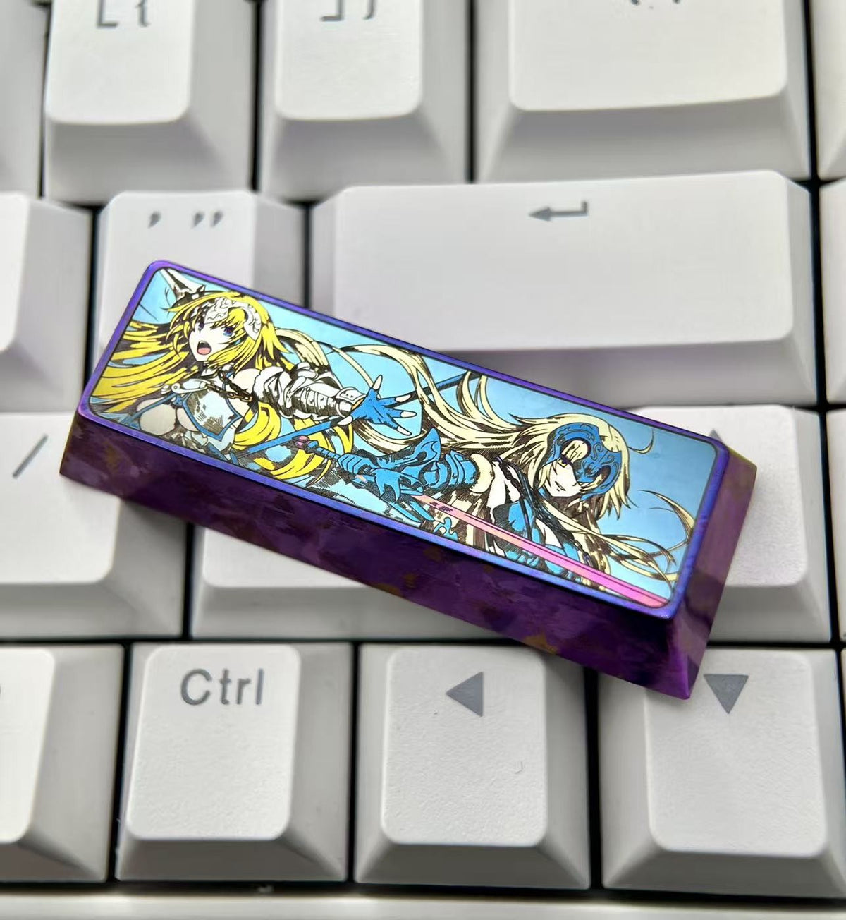 Fate Black Jeanne 2.75u Titanium Artisan Keycap