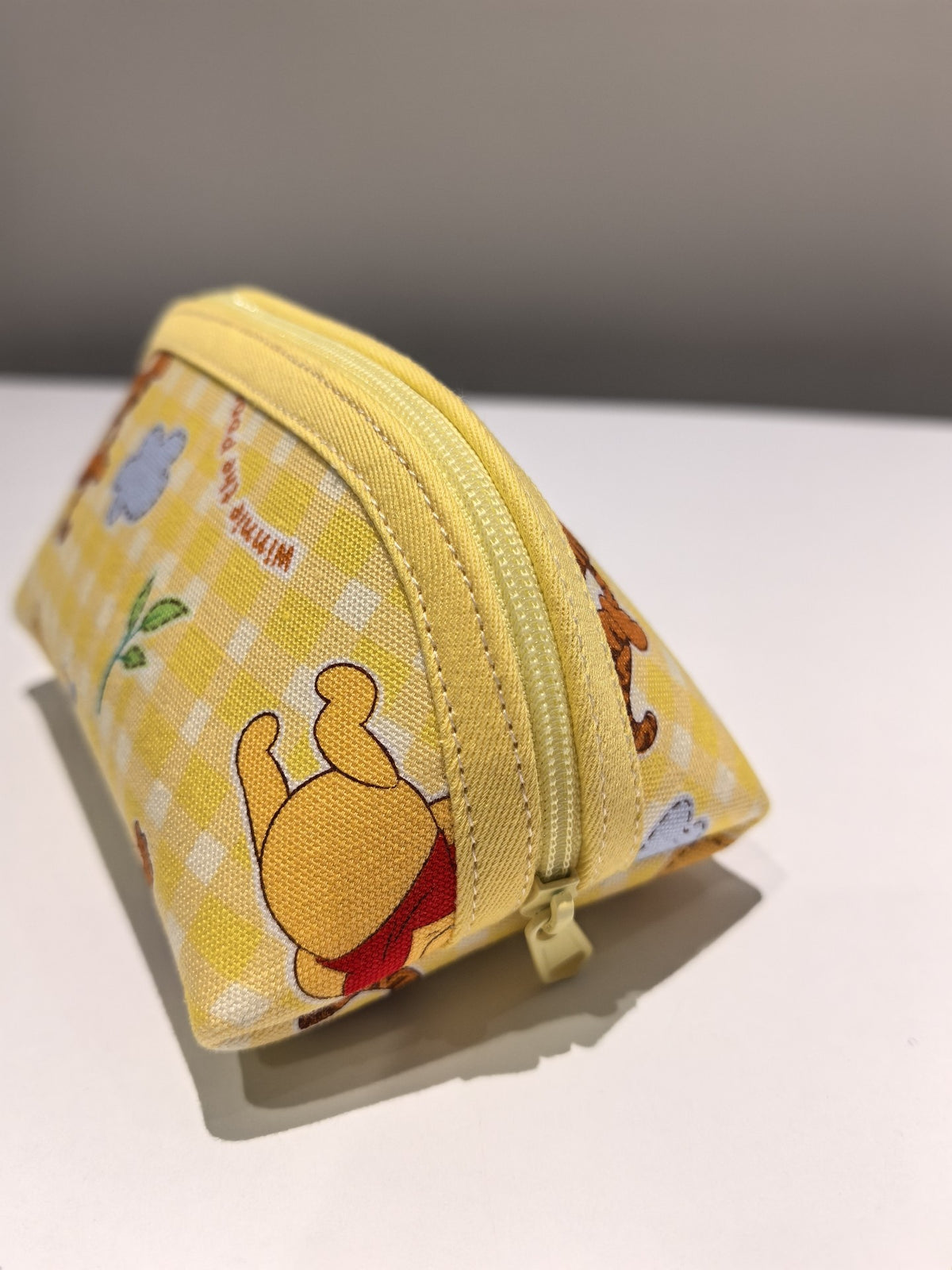 Winnie the Pooh Gingham Shell Pouch