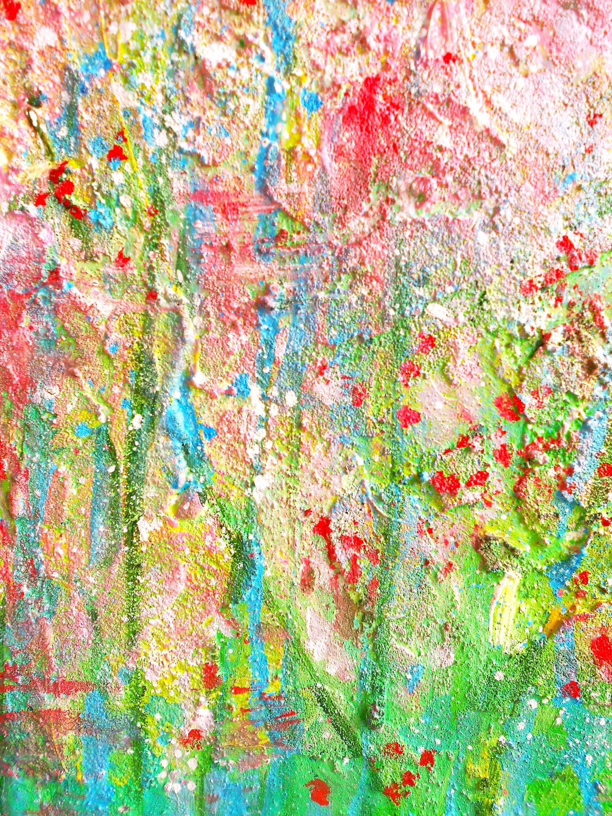 Original Pink Abstract Acrylic Painting