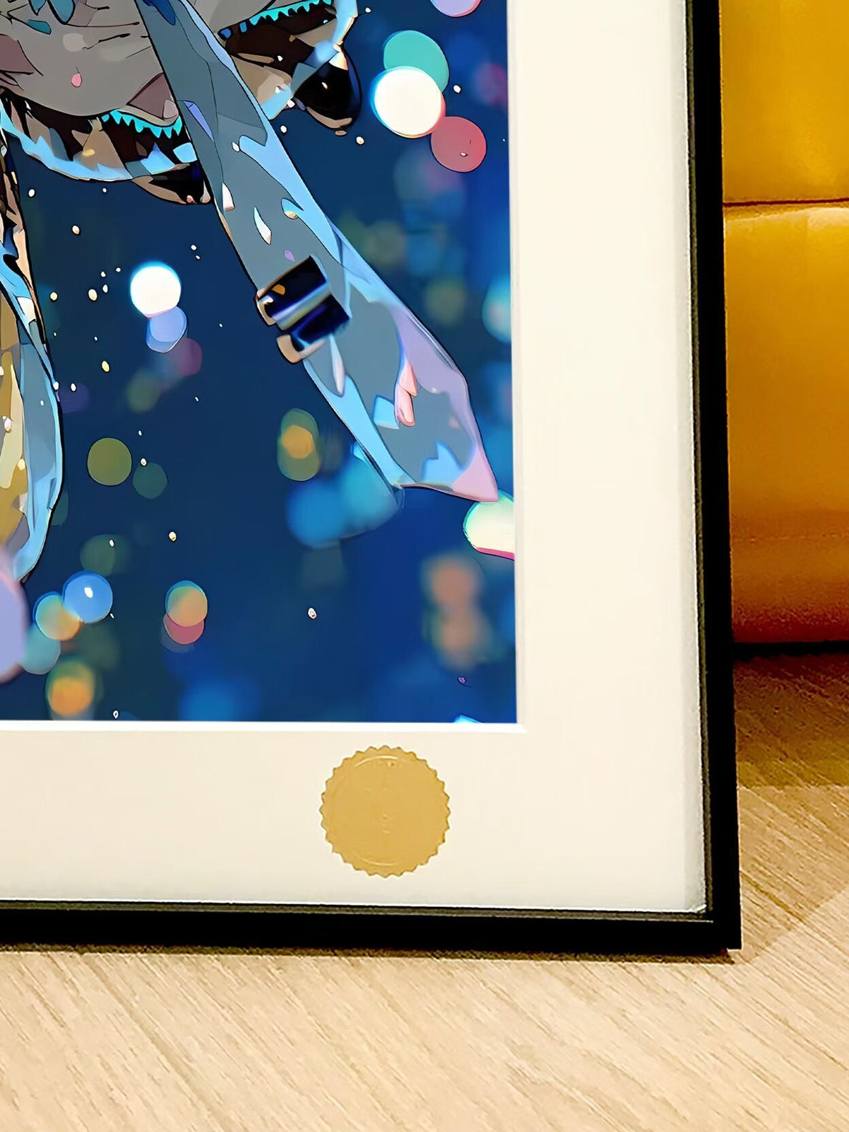 Hatsune Miku Framed Art Print Starry Sky