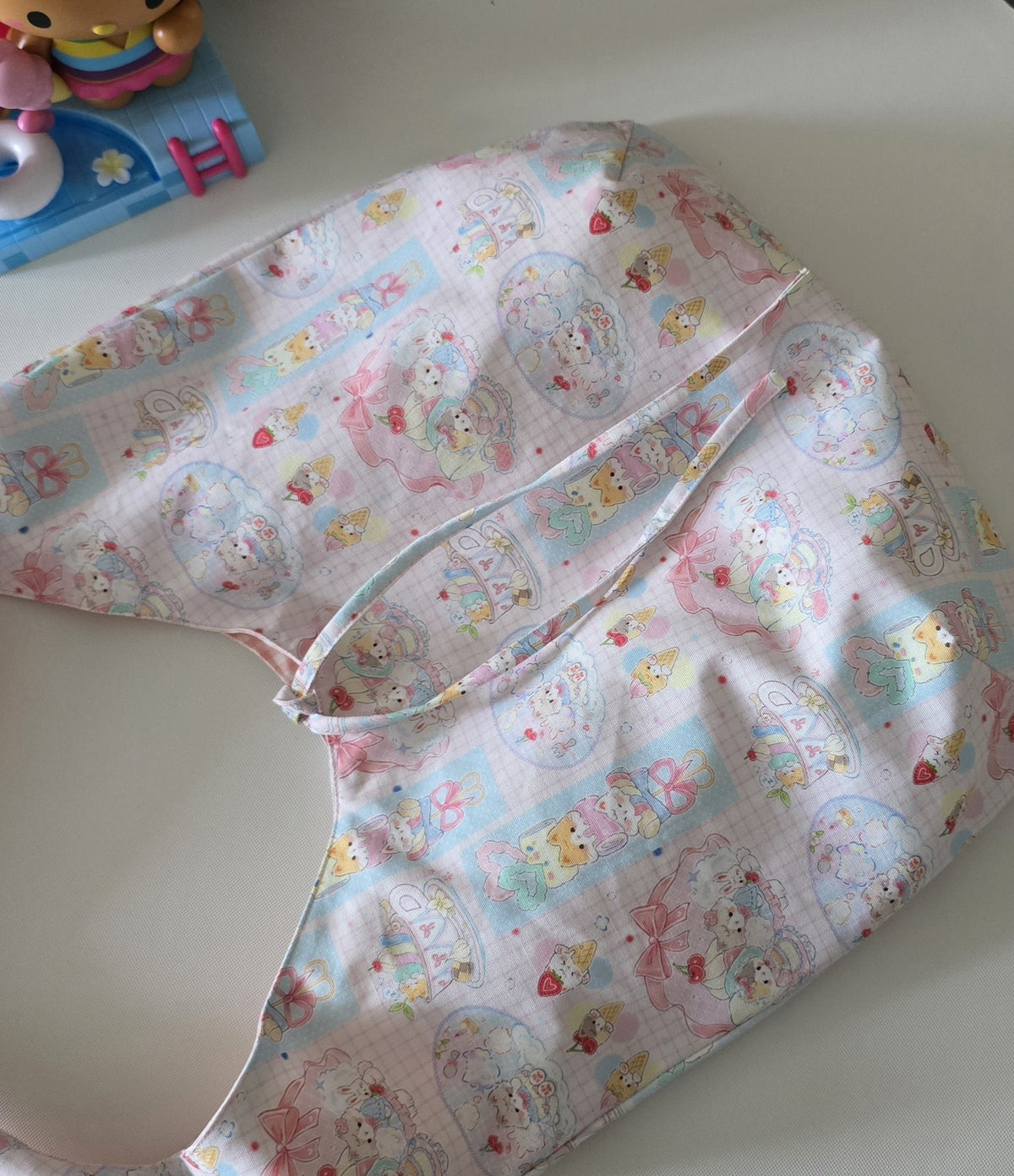 Cat Print Hobo Shoulder Bag