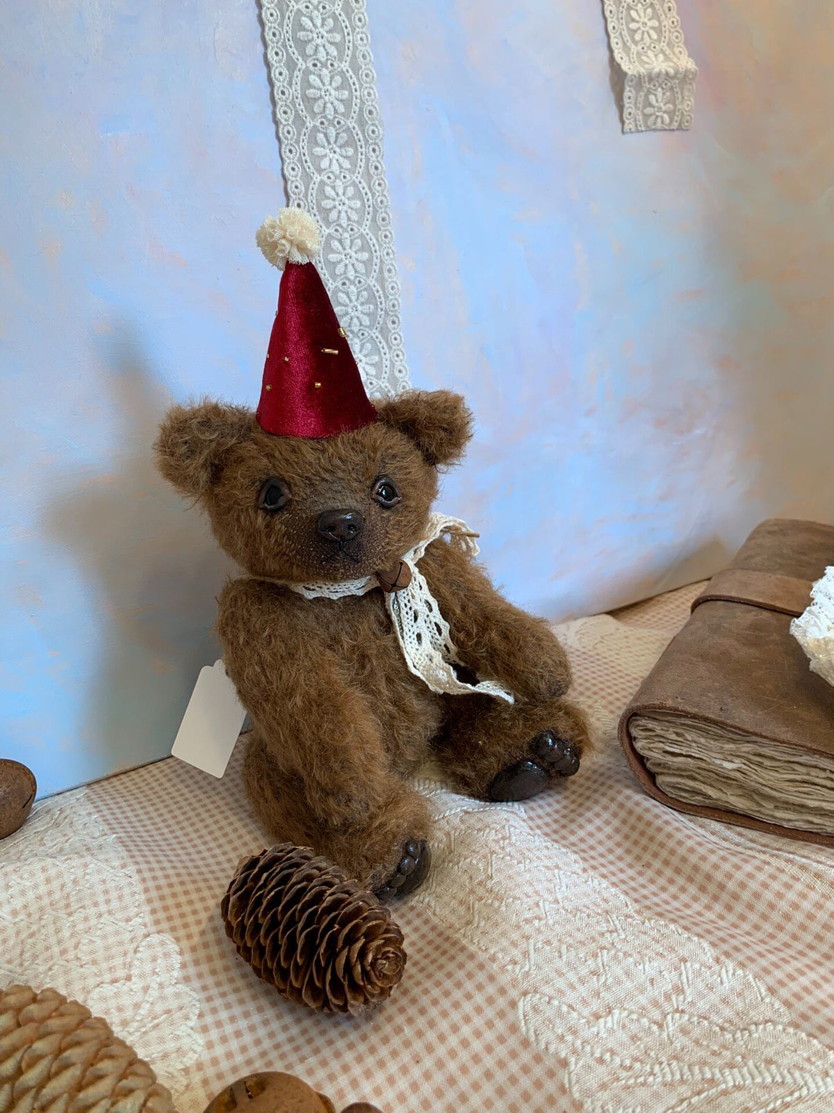 Handcrafted Mohair Artist Teddy Bear