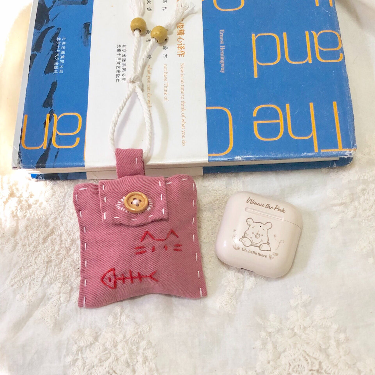 Dusty Pink Mini Storage Pouch