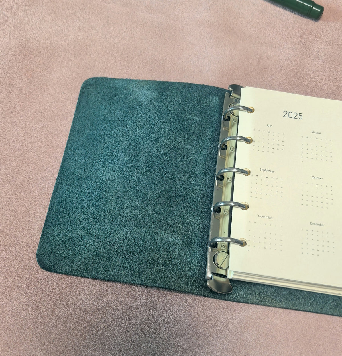 Minerva Mbox Natural Leather M5 Loose Leaf Binder