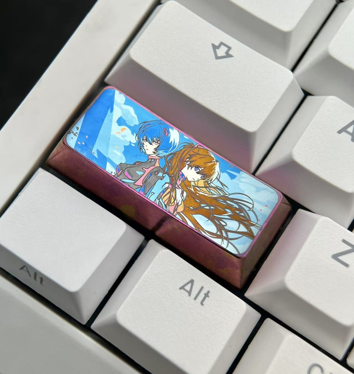 Titanium Alloy 2.25u Anime Keycap