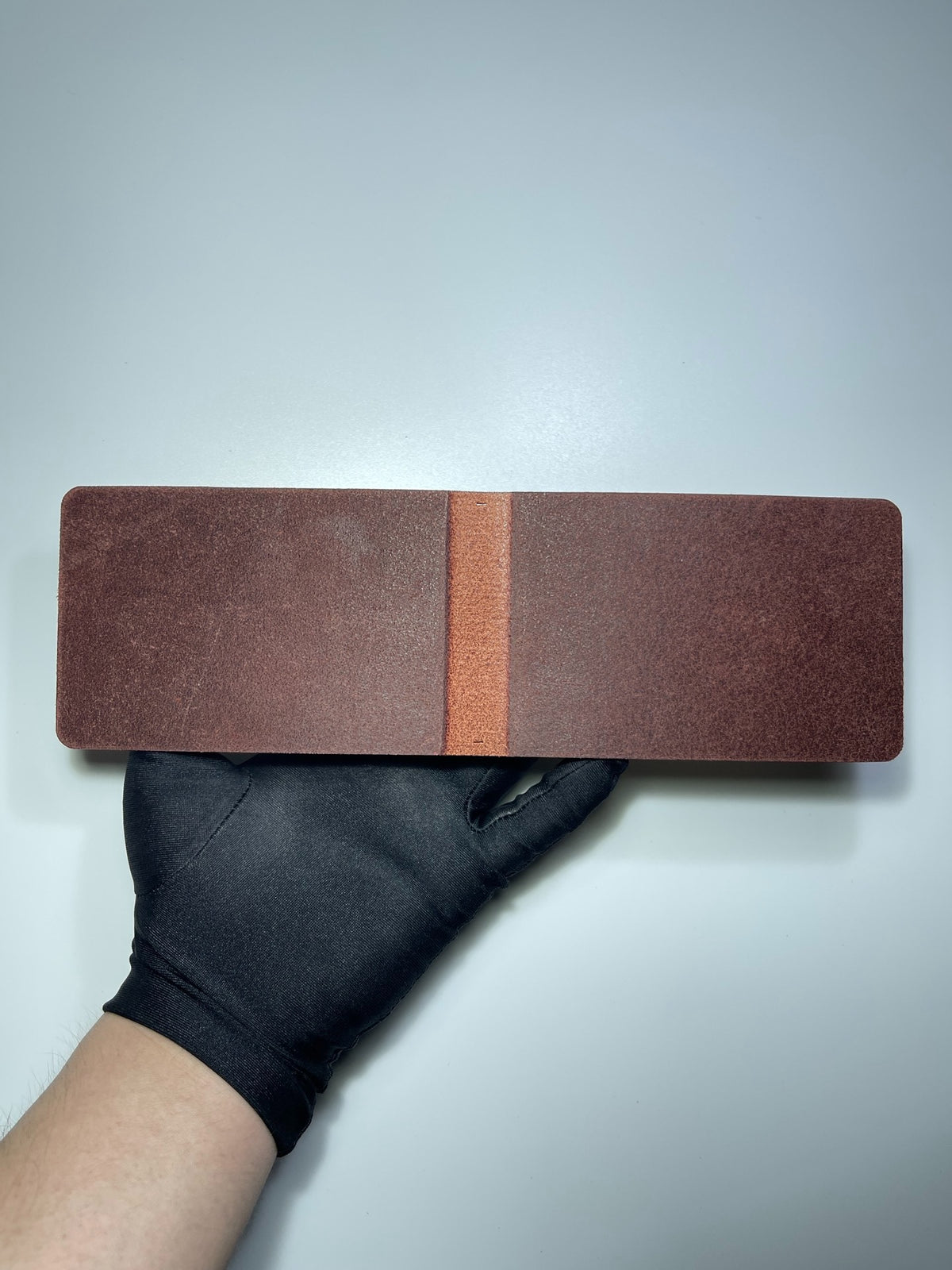 Handmade Leather 3-Hole Horizontal Planner Cover