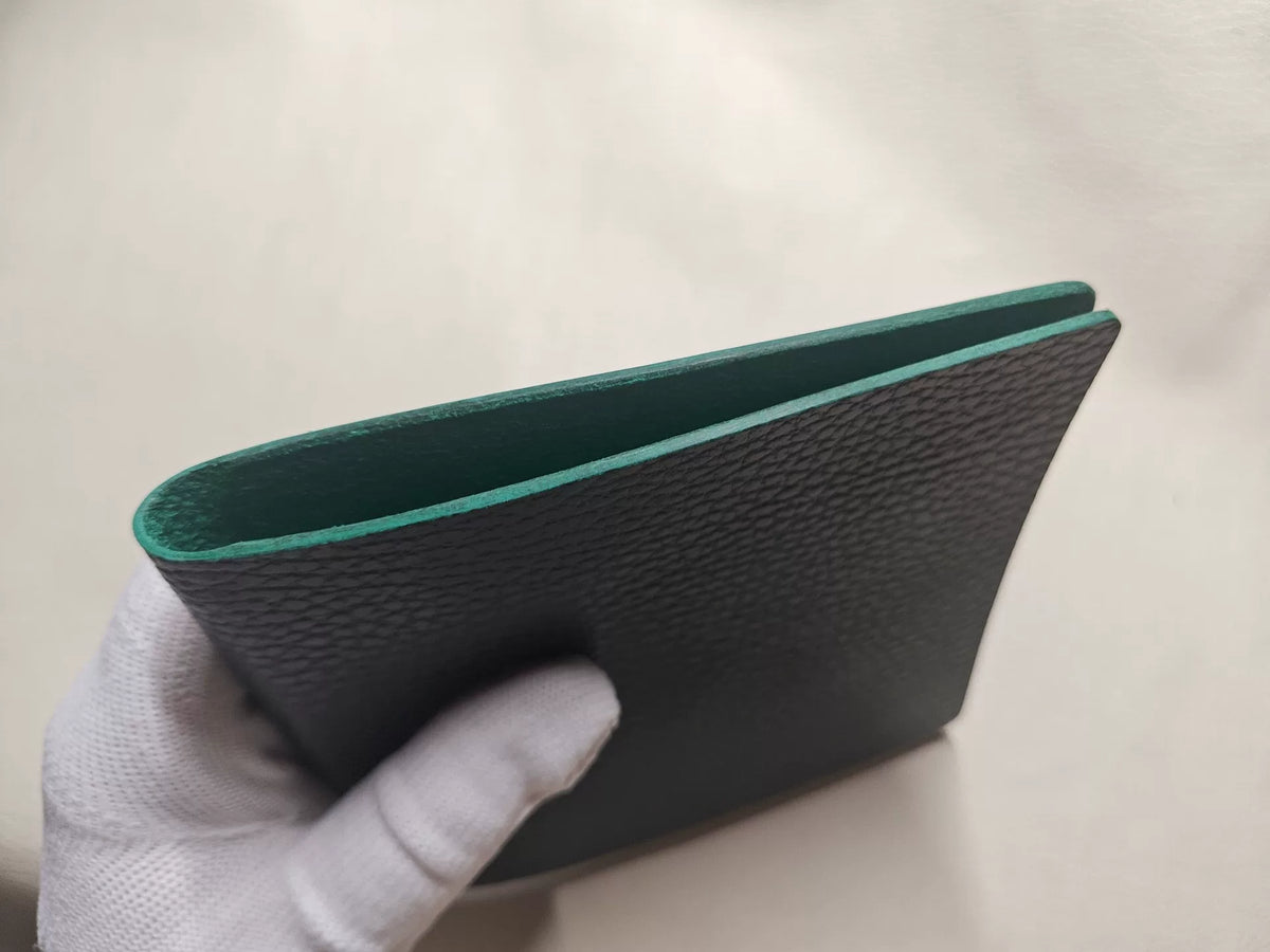 Handmade M5 Leather Journal Cover Dark Green