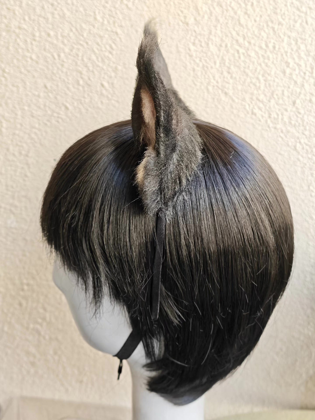 Realistische Bruinzwarte Kattenoren voor Cosplay