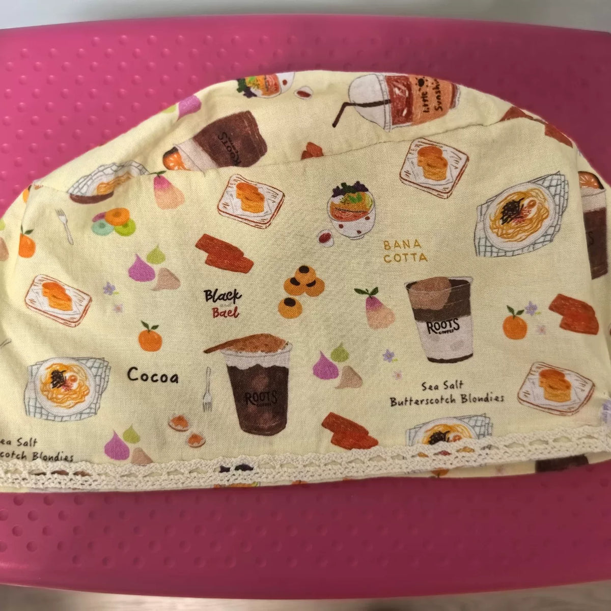 Charlotte en coton avec couronne élastique