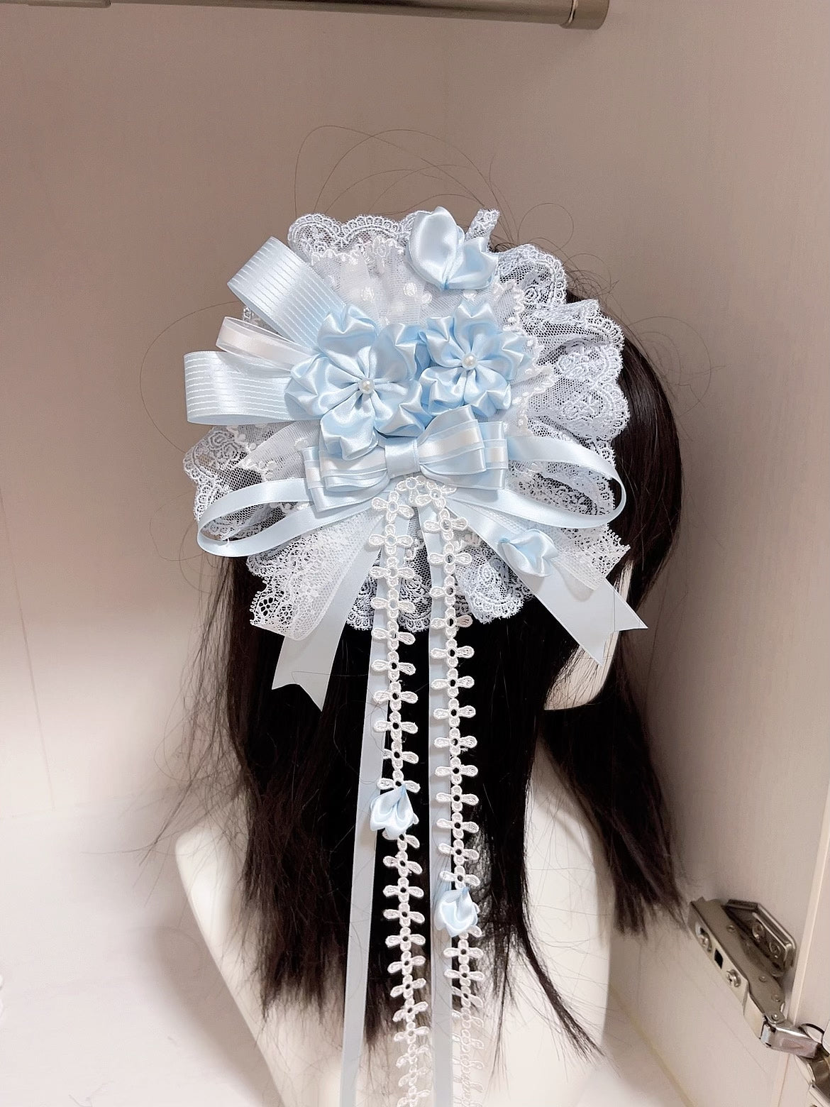 Pink Sakura Lolita Hairpiece