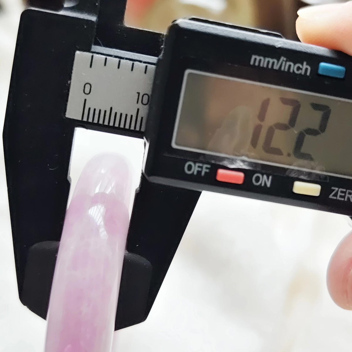 Natural Kunzite Bangle 57.7mm Inner Diameter