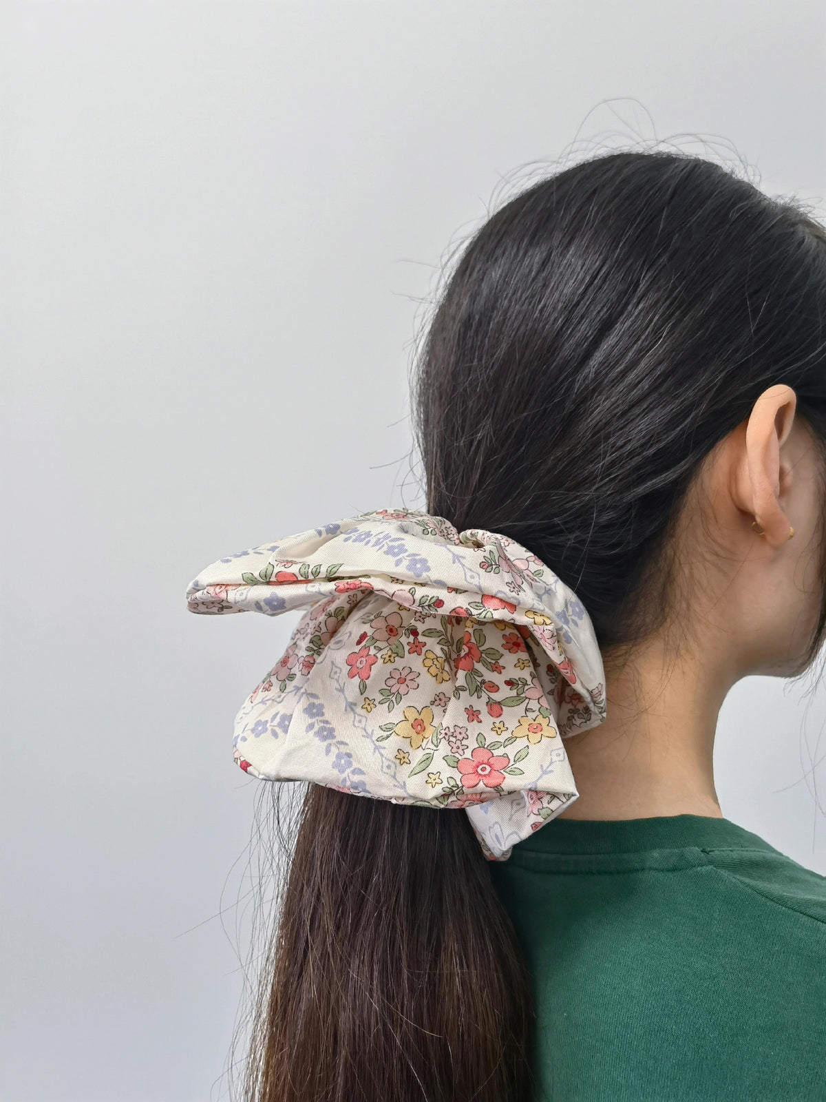 Scrunchie in Cotone Oversize