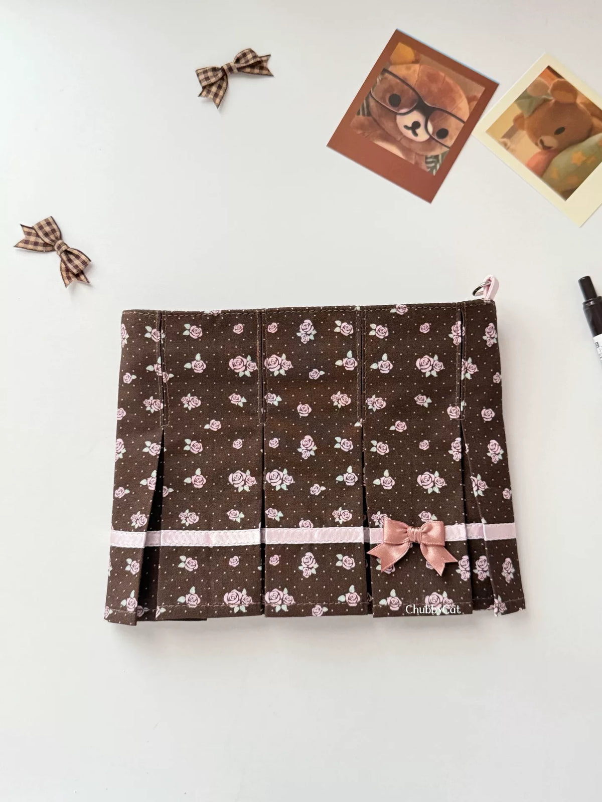 Pleated Skirt Storage Bag Accordion Design