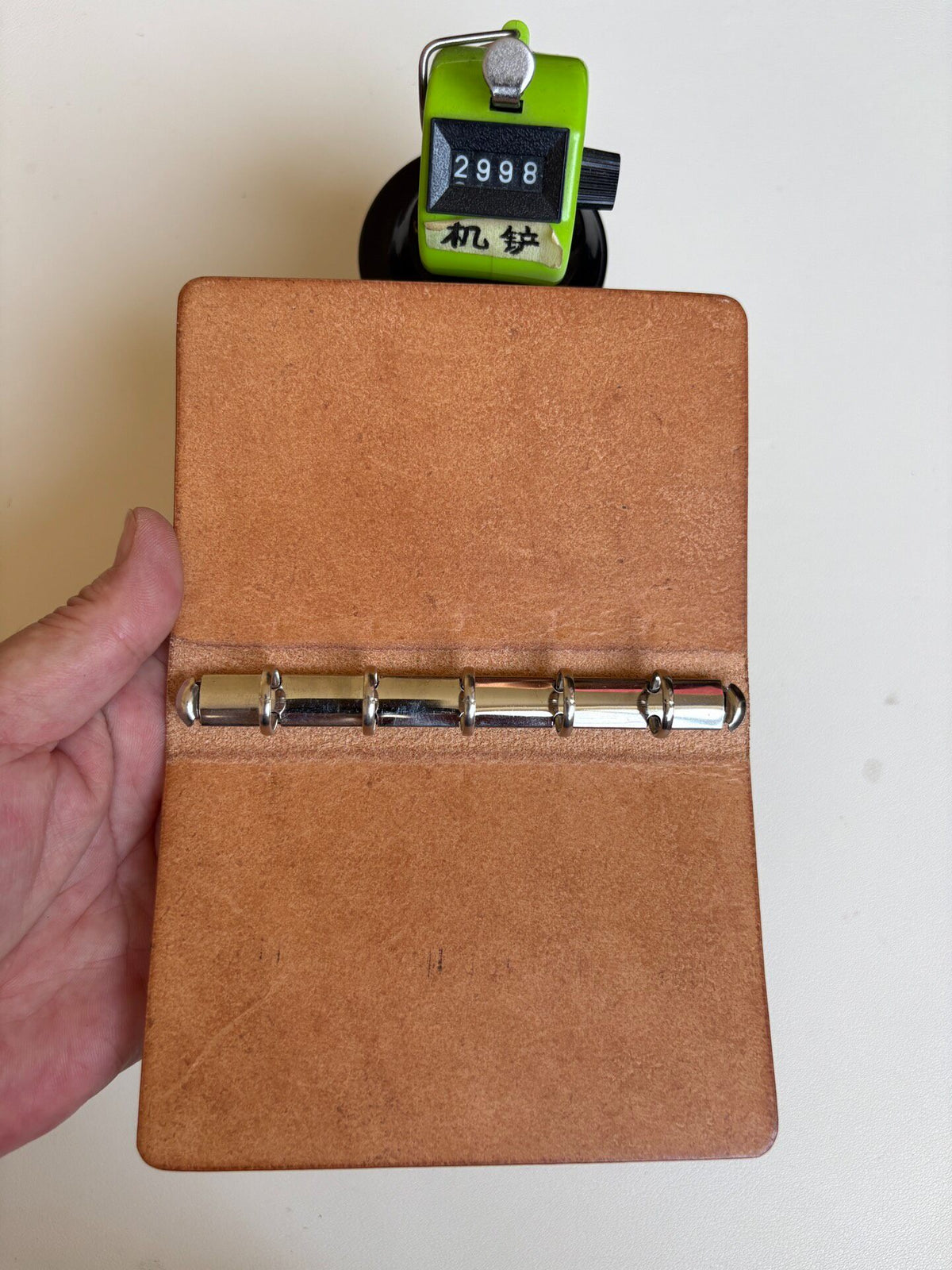 Pueblo Leather Six Ring Binder