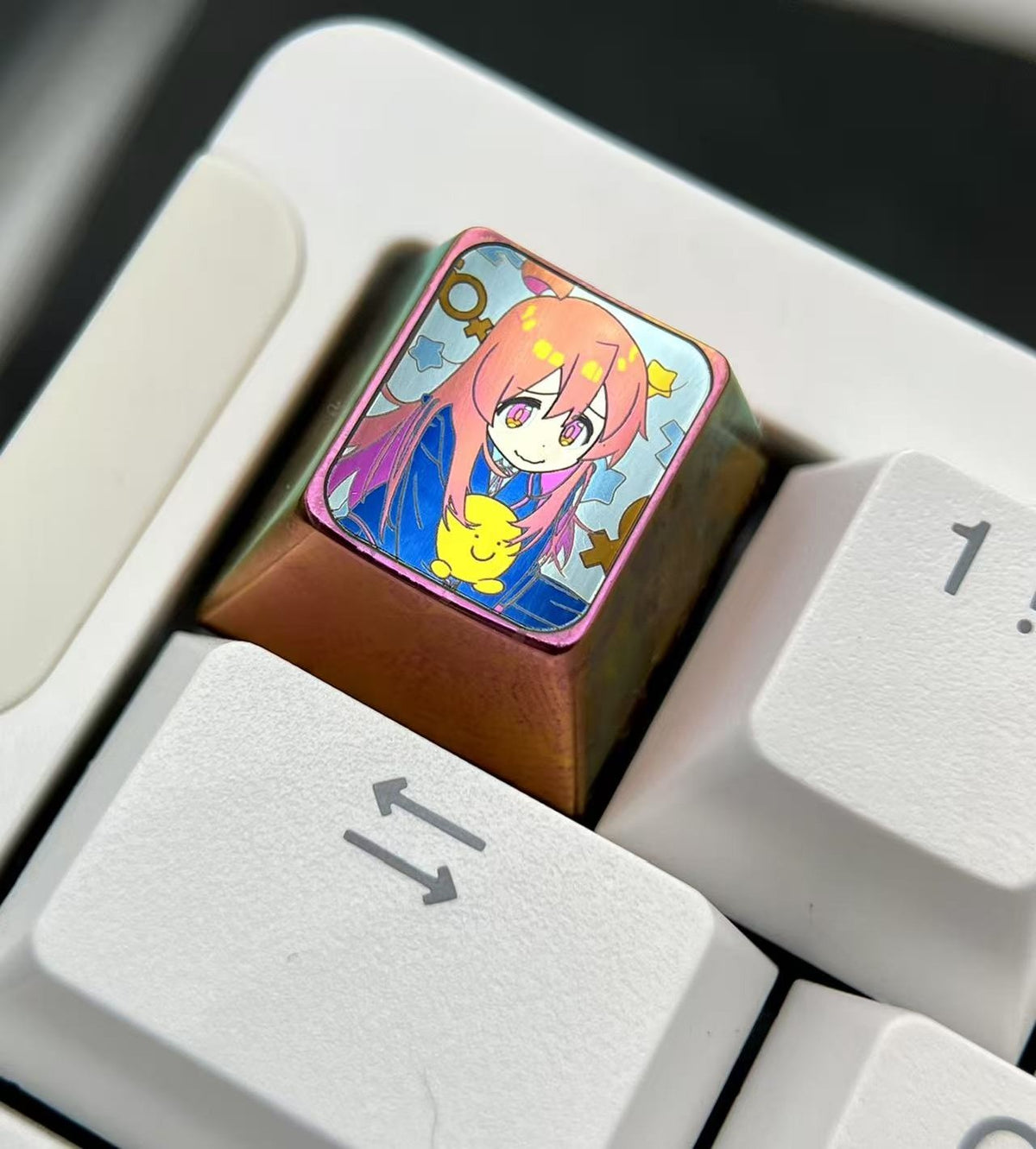 Mahiru Oyama Titanium Alloy 1u Keycap