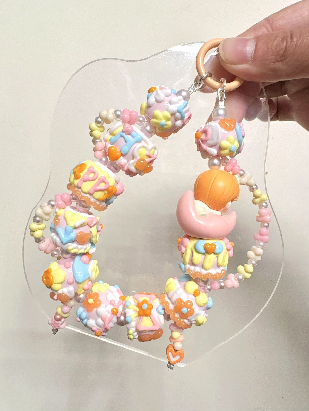 Pop Mart Lilios Sleeping Moon Phone Strap