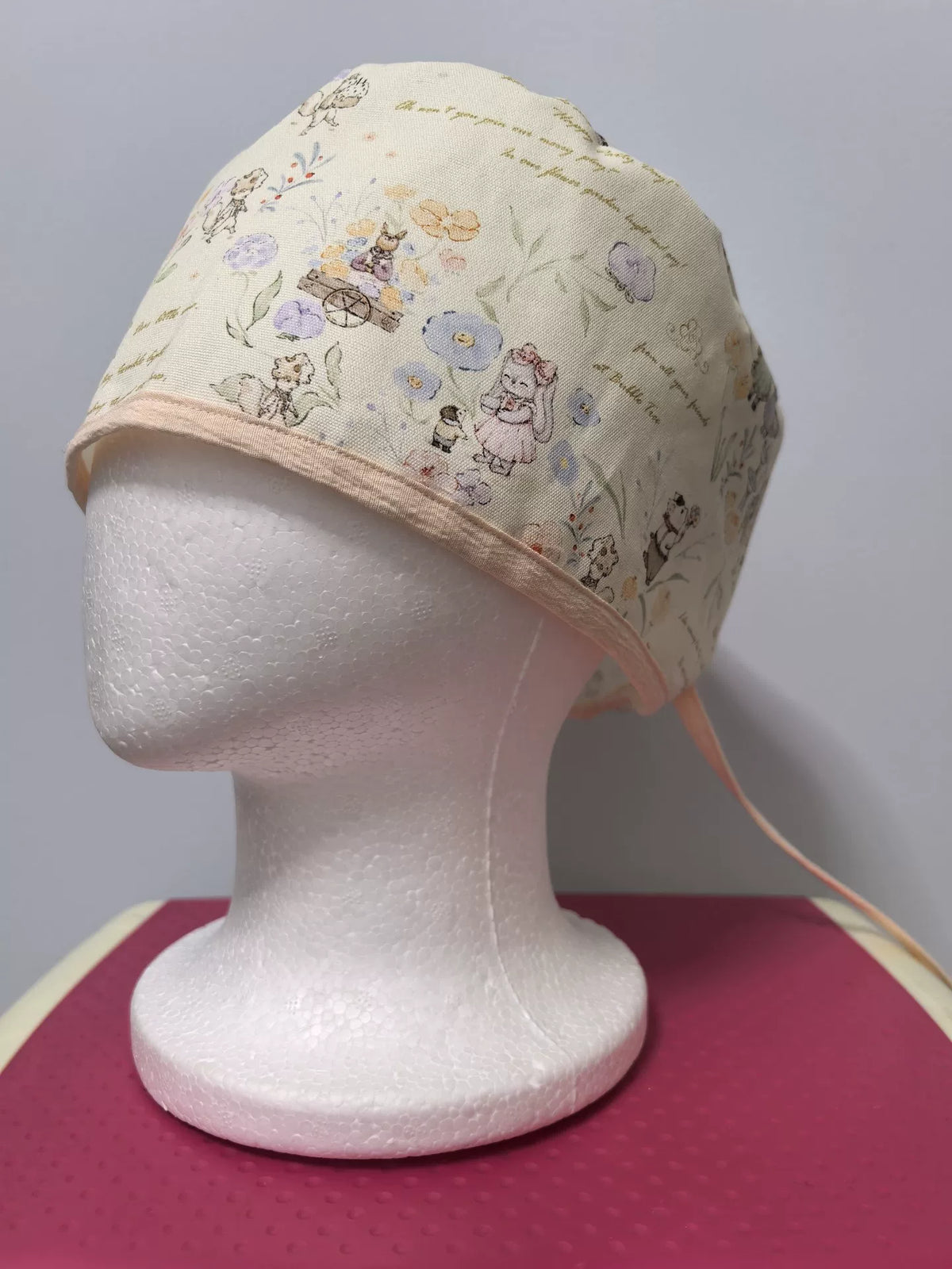 Gorra Quirúrgica de Lienzo de Algodón Capa Única