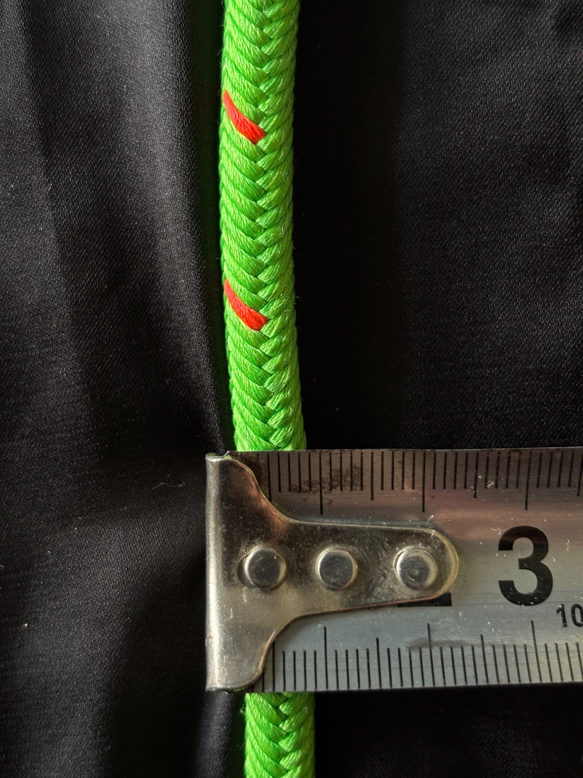 Braided Green Silk Camera Strap
