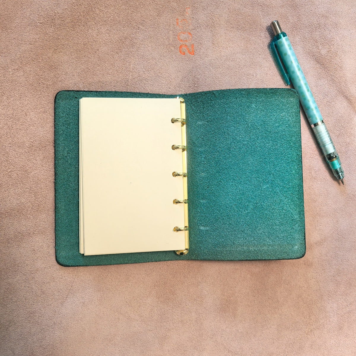 Italian Wax Leather M5 Plotter Binder