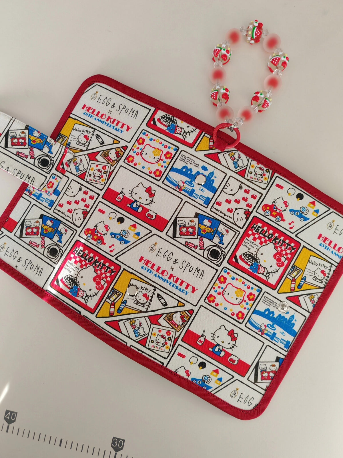 Hello Kitty A6 ファブリック ルーズリーフ ノート