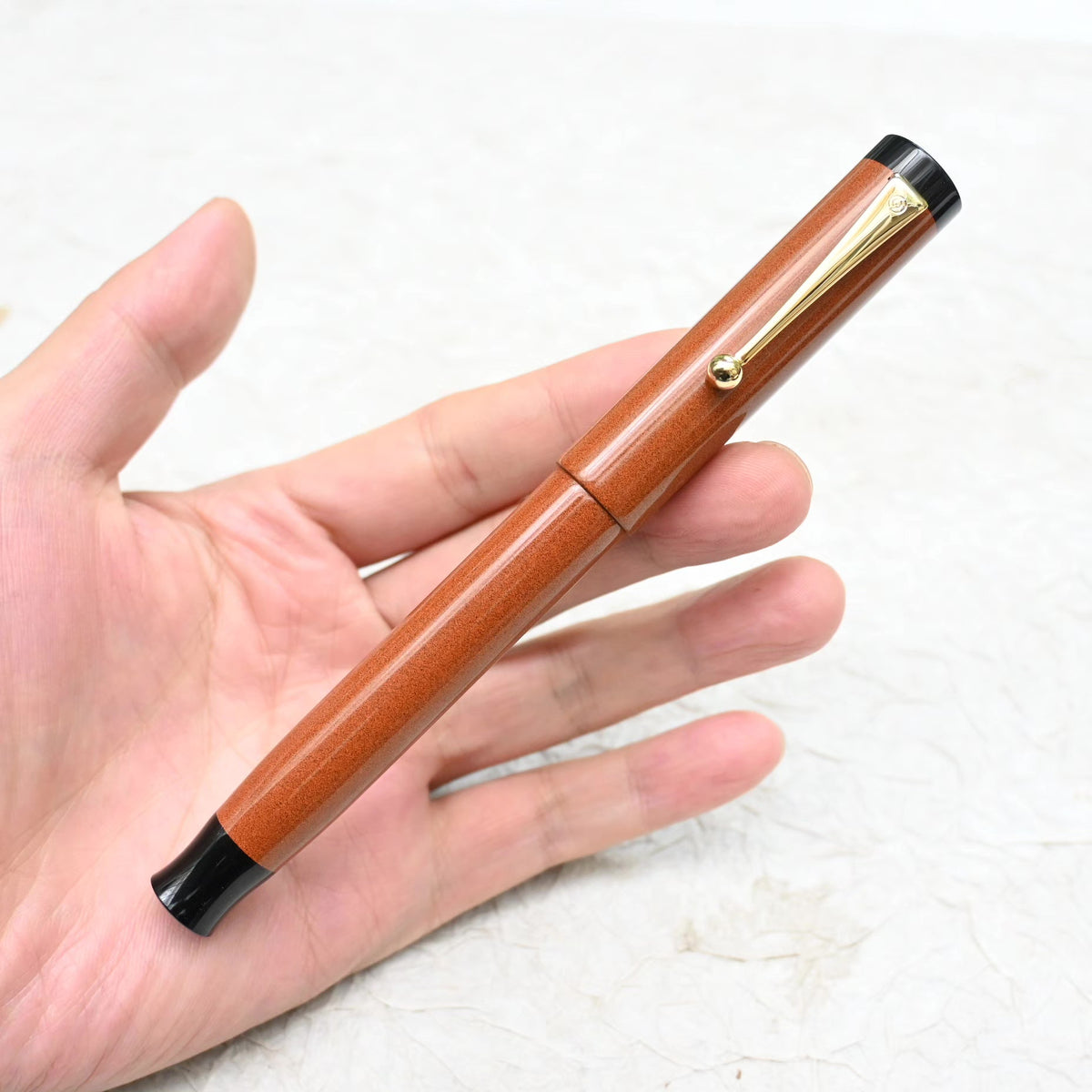 Hard Rubber Fountain Pen Barrel and Cap Set