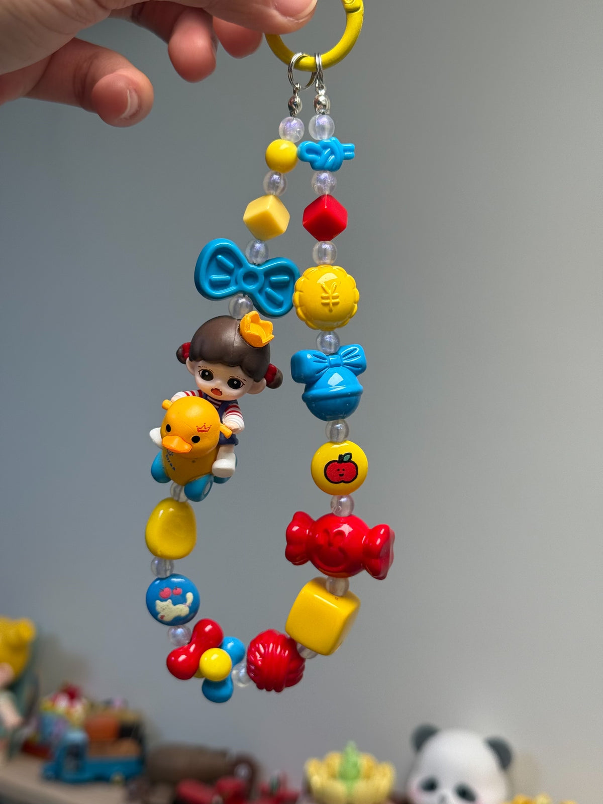 ZorAA Beaded Phone Strap Bag Charm