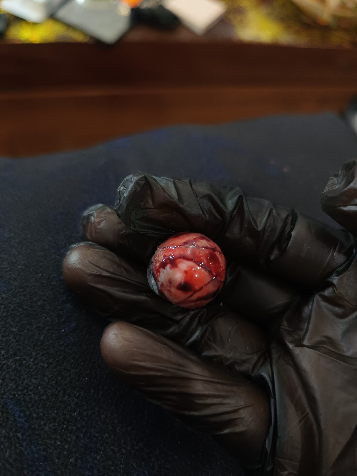 Cthulhu Eye Resin Bead Bracelet
