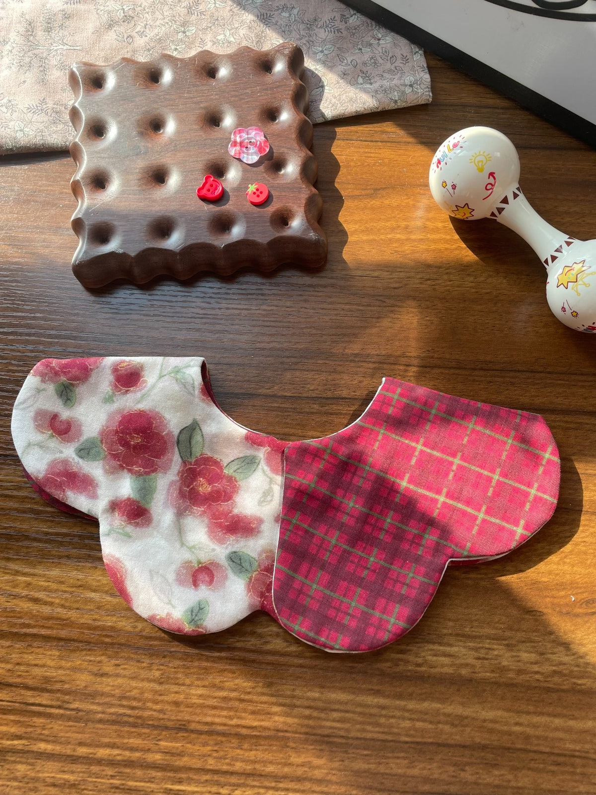 Colar Babal para Pequenos Animais com Estampa Floral