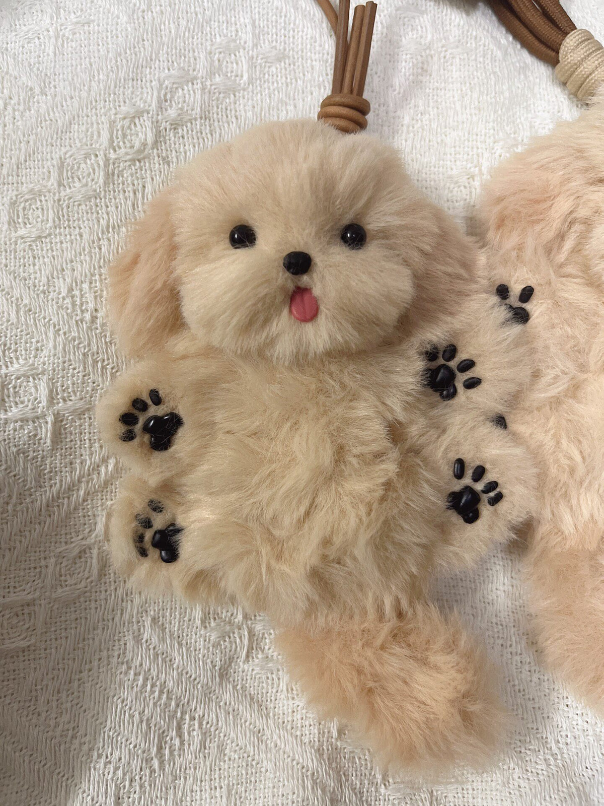 Chenille Stem Golden Retriever Plush Ornament