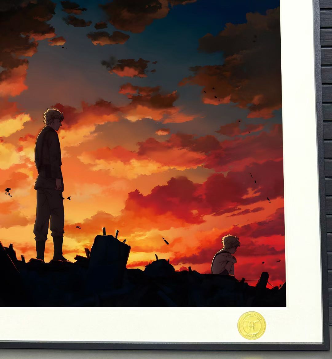 Spy x Family Anime Art Print Framed