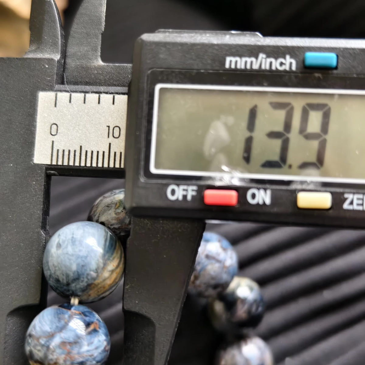 Pietersite and Mixed Quartz Beaded Bracelet