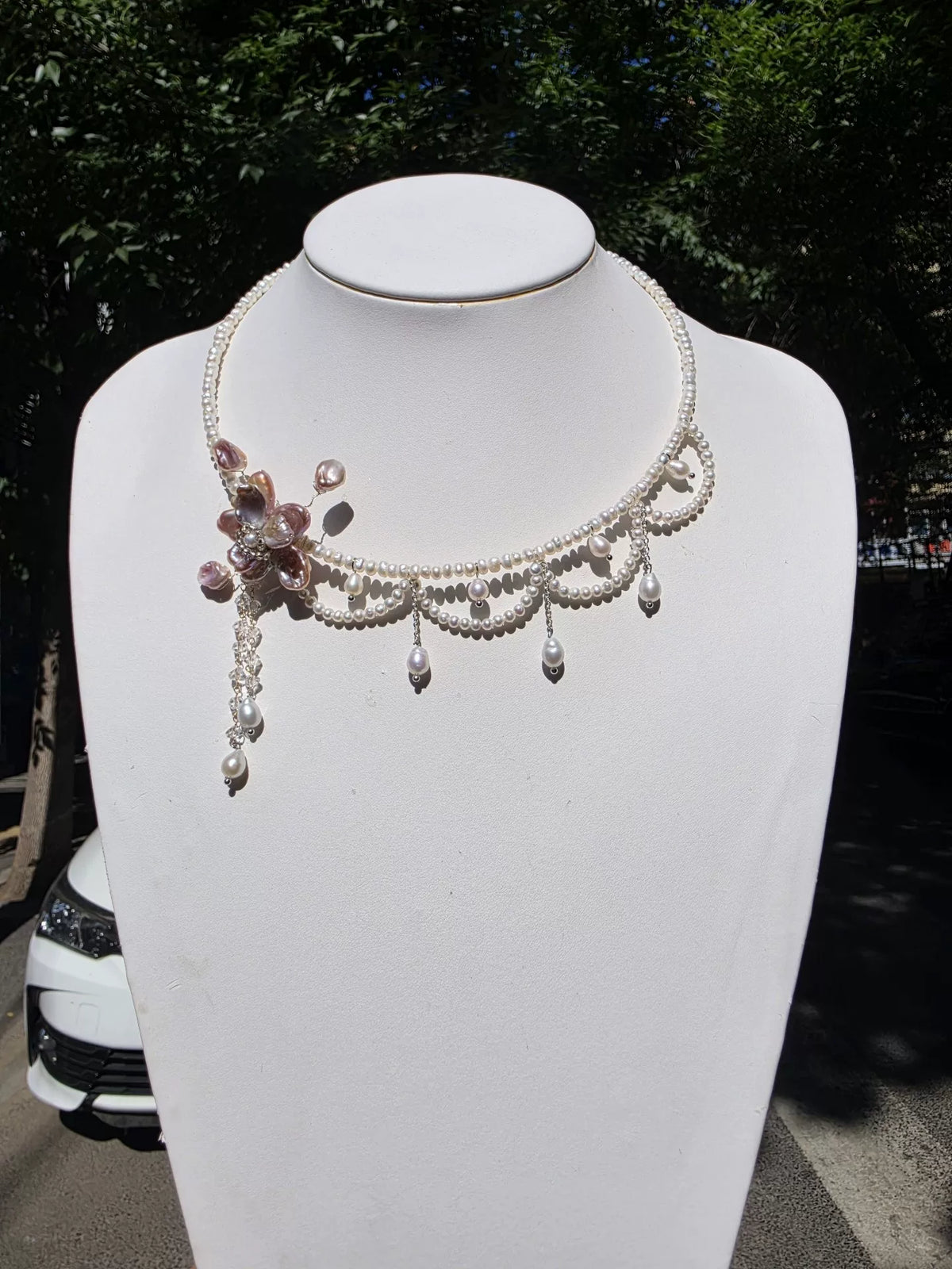 Freshwater Pearl Choker Necklace
