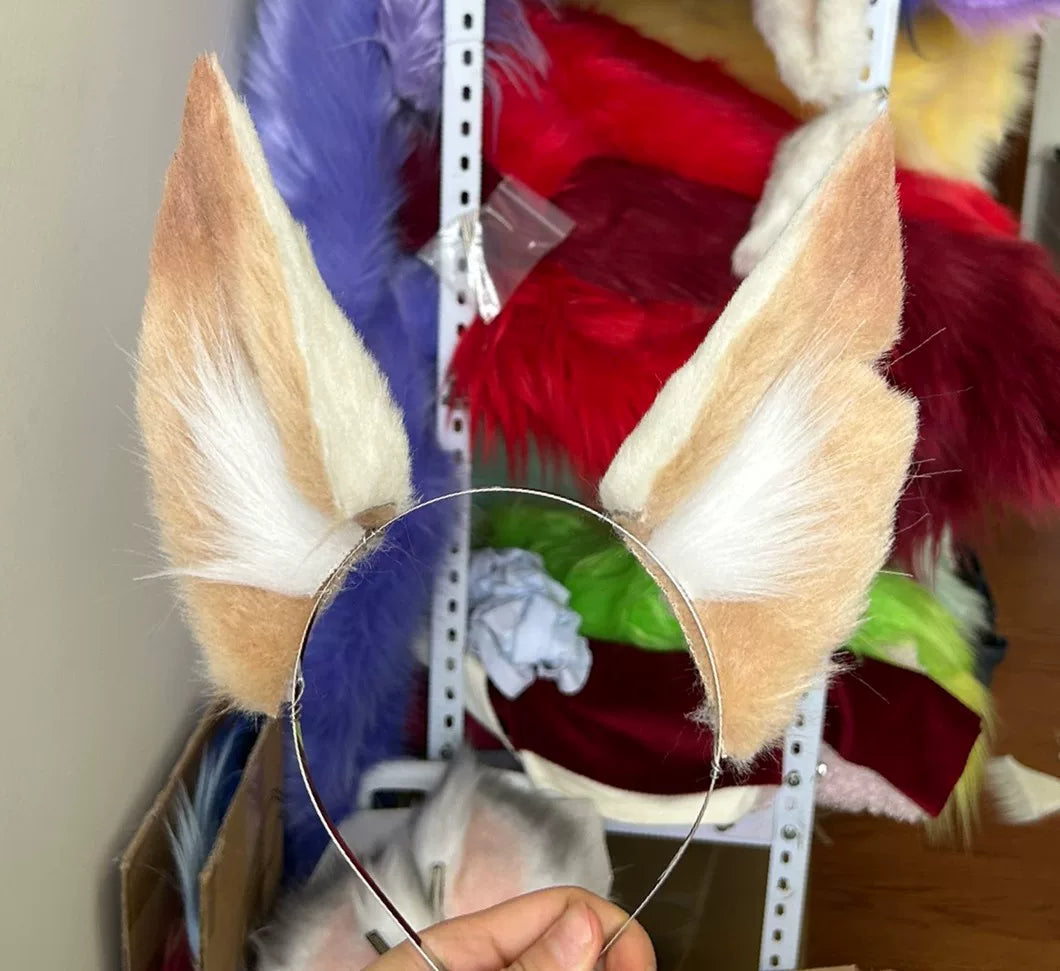 Diadema de orejas de zorro para cosplay Blue Archive