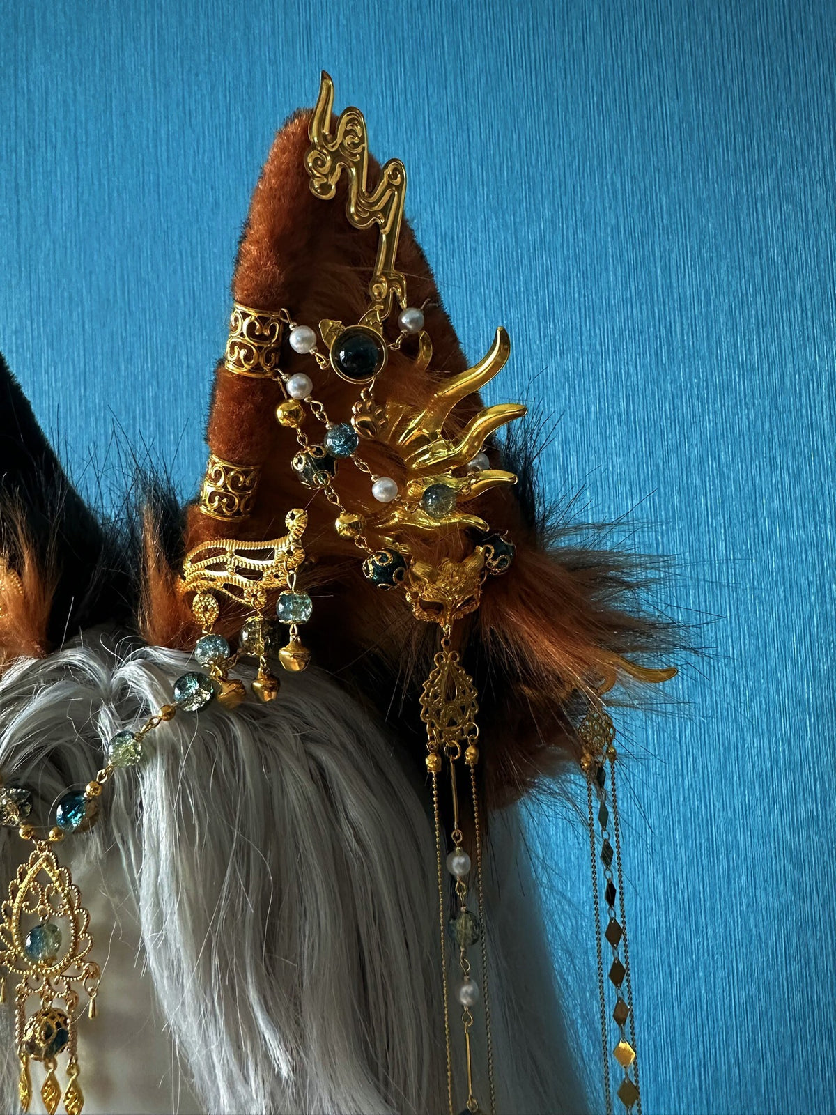 Spirit Cat Goddess Costume Beast Ear Headpiece