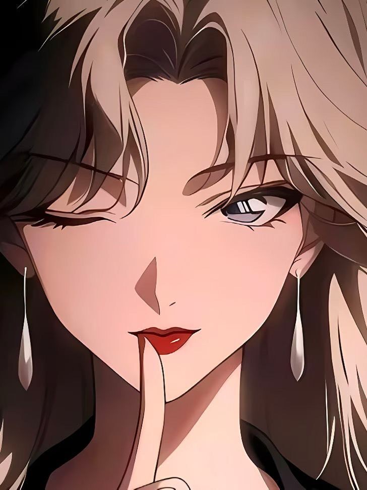 Vermouth Detective Conan Framed Anime Artwork