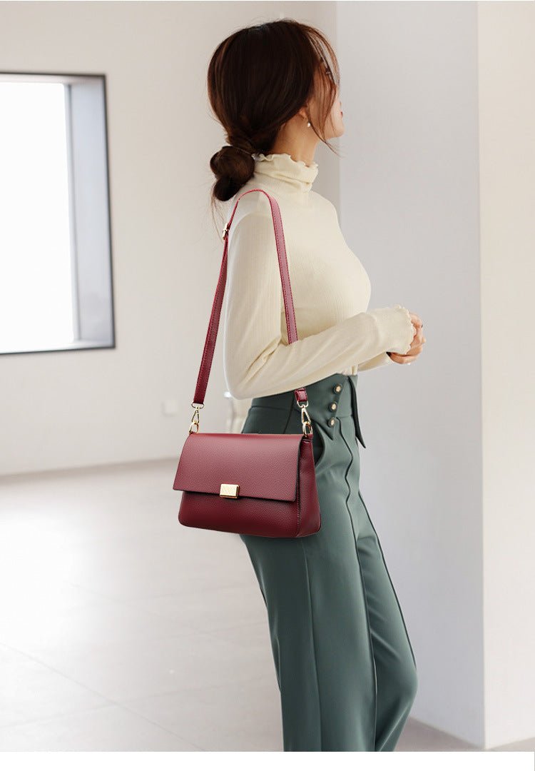 Sac à bandoulière rétro souple et tendance - QubziSac à bandoulière rétro souple et tendanceQubziSac à bandoulière rétro souple et tendance