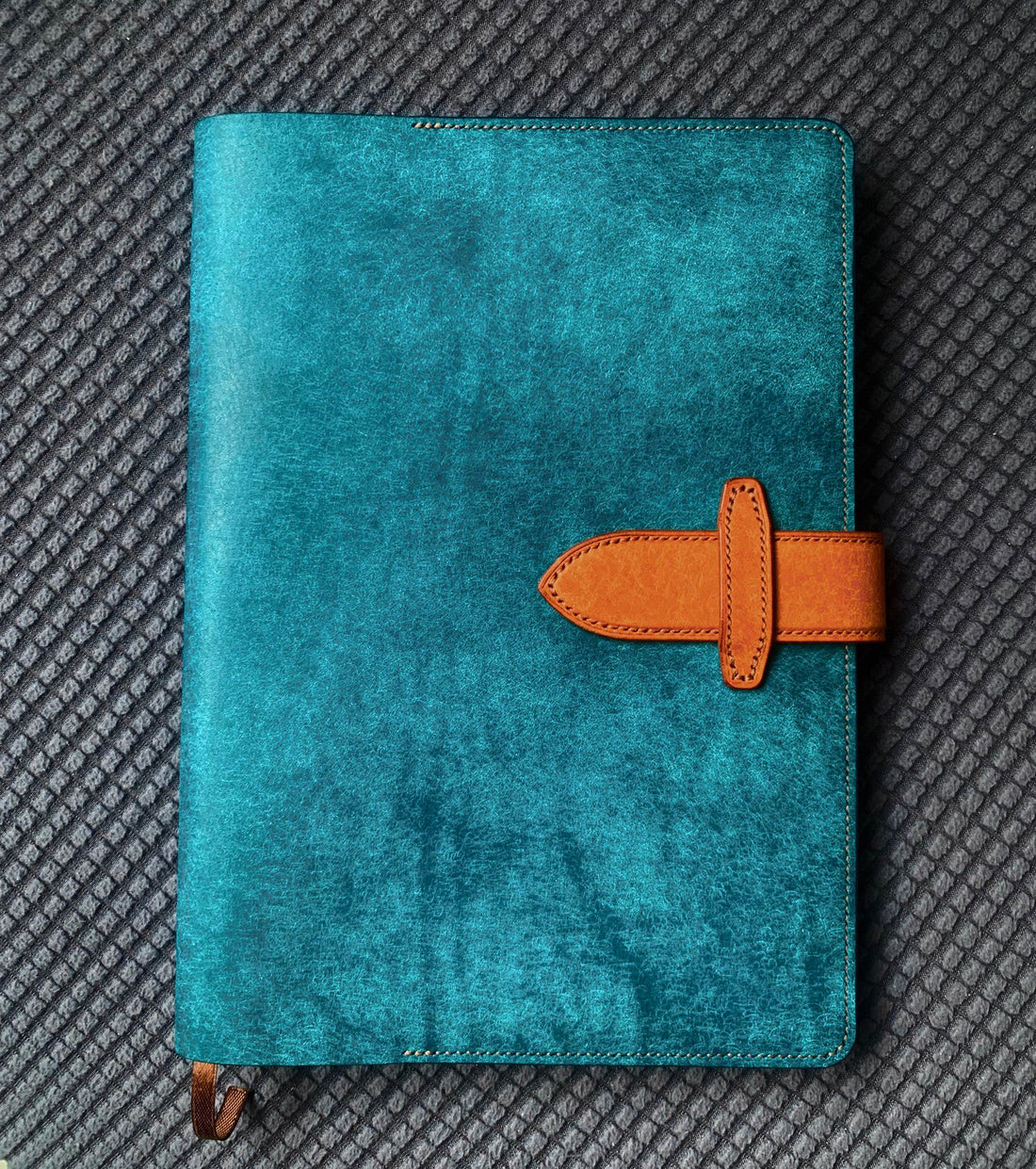 Italian PUEBLO Matte Leather Notebook Cover for B5/A5/A6/A7