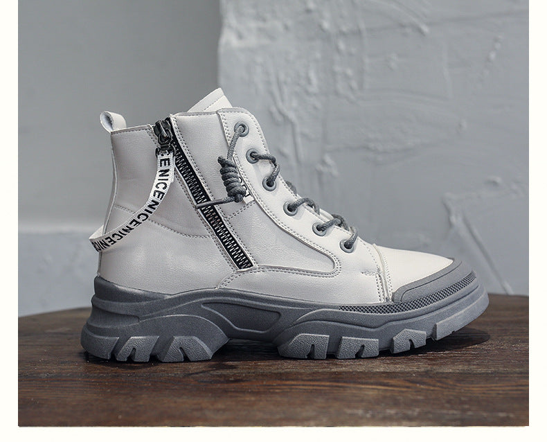 Bottes simples  à plateforme décontractées