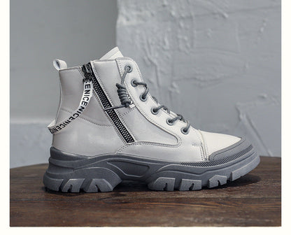 Bottes simples  à plateforme décontractées