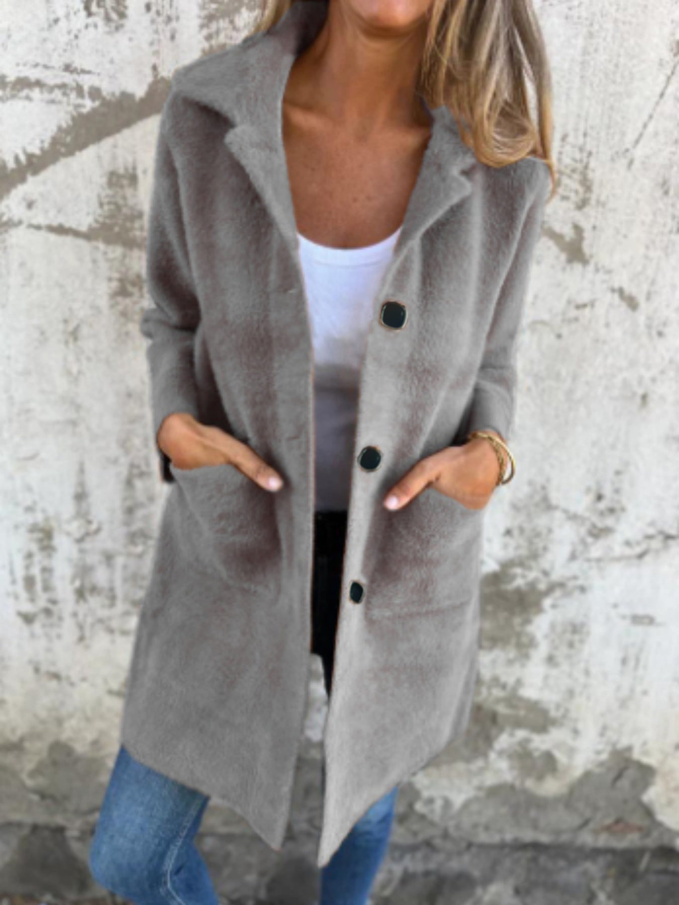 Manteau en Peluche