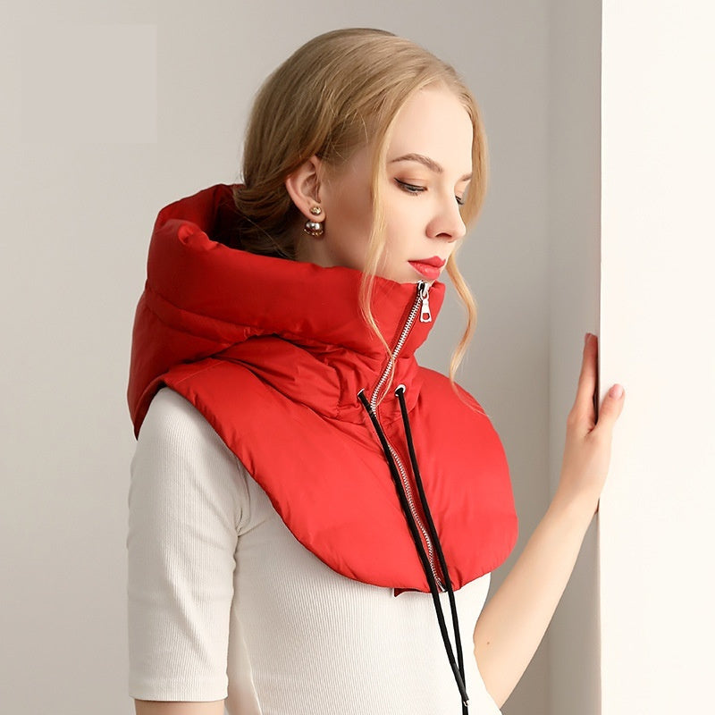 Capuche Chaud en Duvet d'Oie