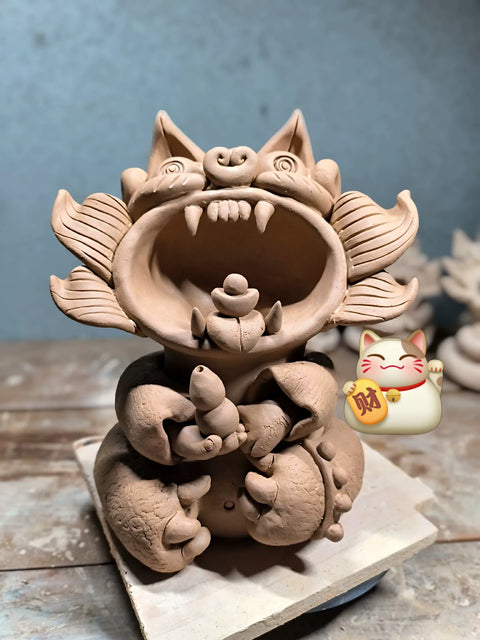 Logotipo de ThreeInchClayCat