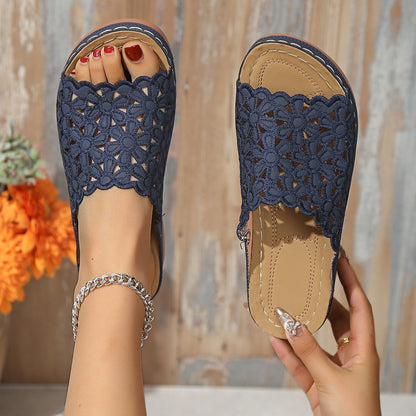 Lawra™ | Sandales femme à petit talon : confort chic et maintien optimal