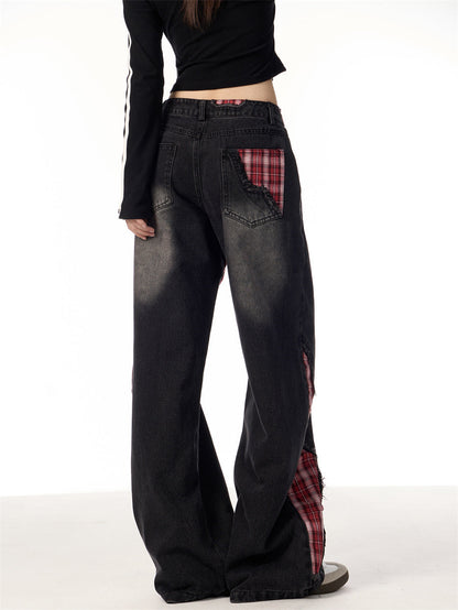 Pantalon large avec nœud papillon