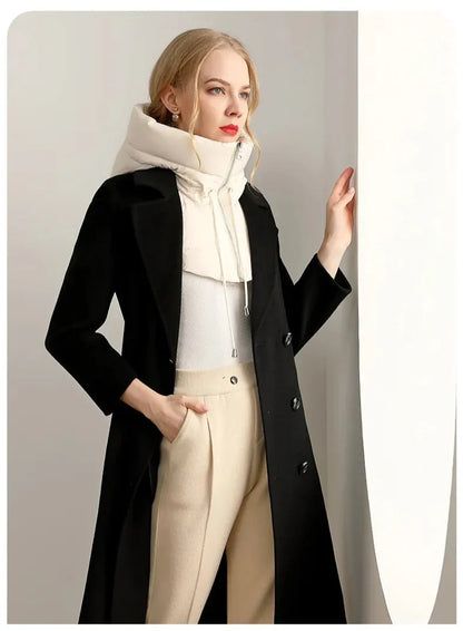 Capuche Chaud en Duvet d'Oie